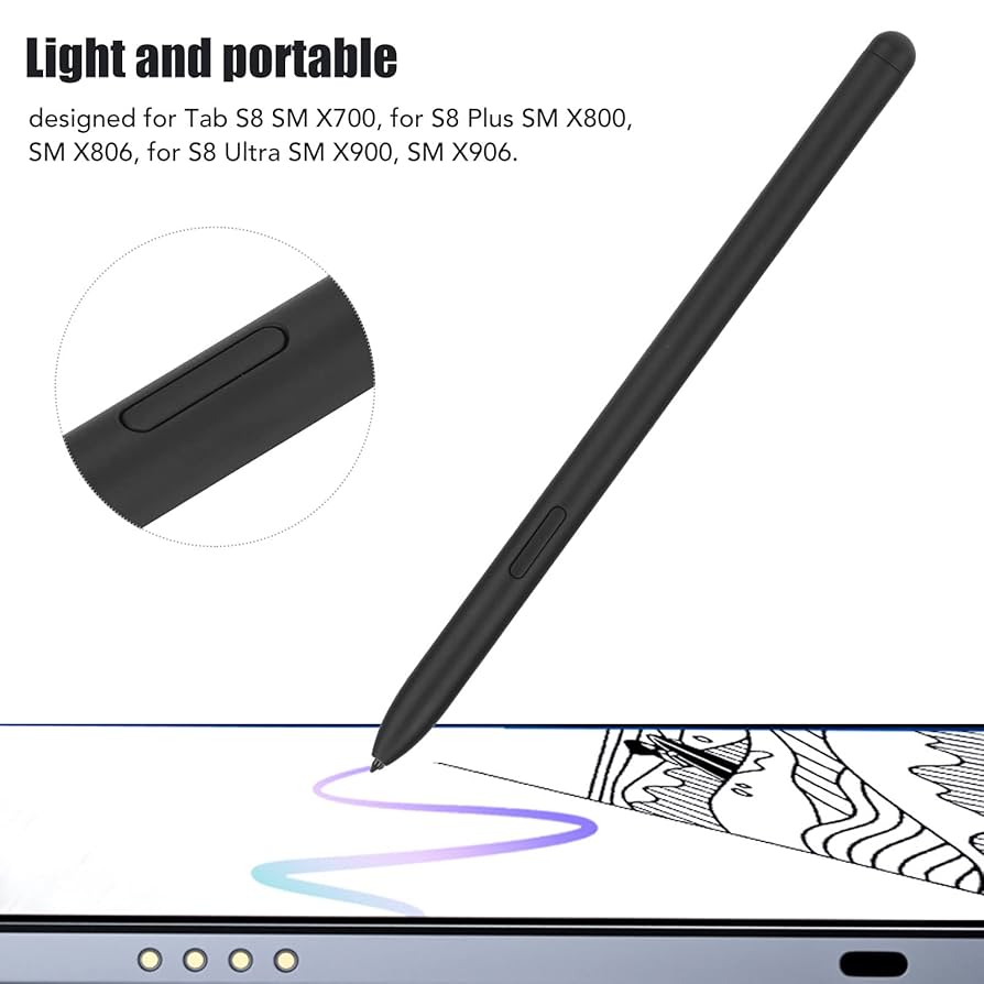 Amazon | Tab S8 S8 Plus S8 Ultra用スタイラスペン交換用5